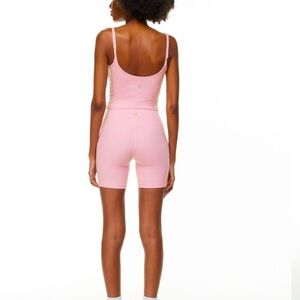 TNA bike shorts - pink - size XS